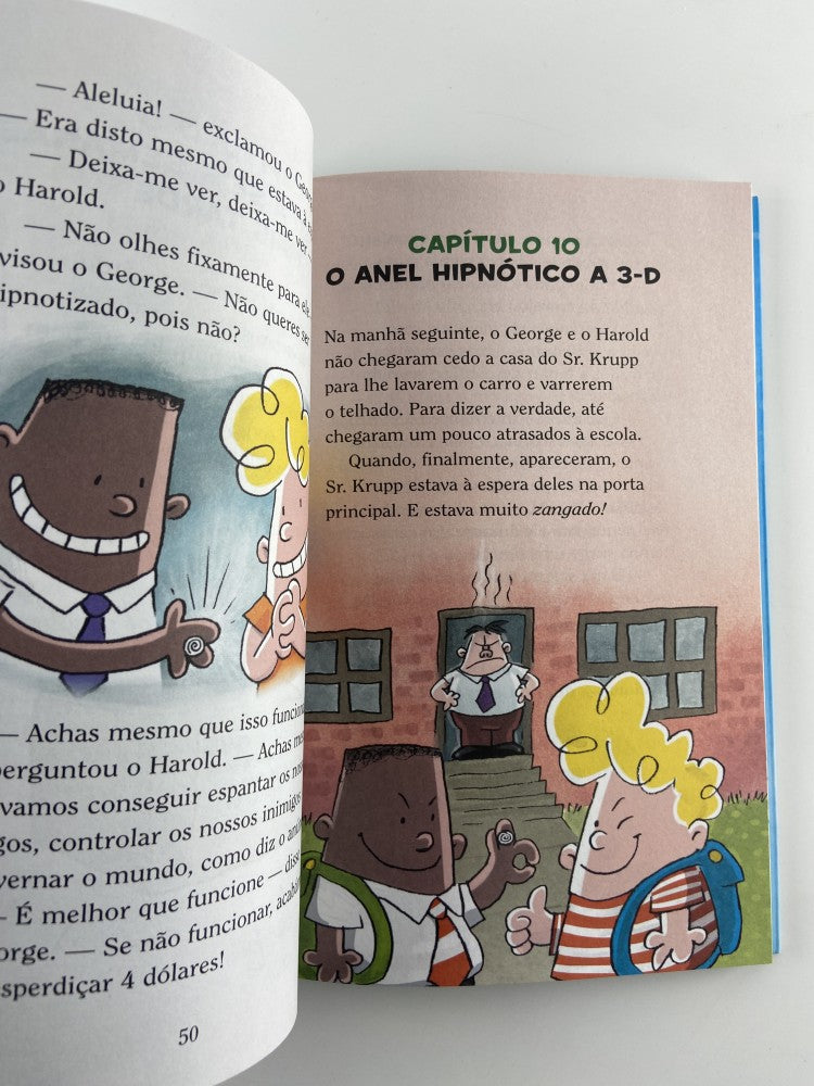As Aventuras do Capitão Cuecas Agora as Cores