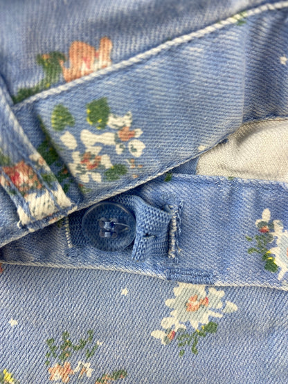 ZARA Calças com flores