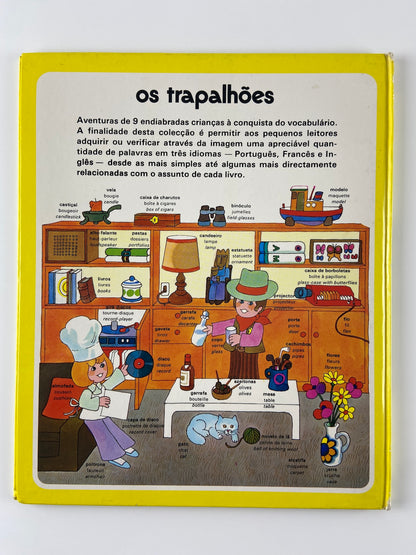 Os trapalhões em casa de Alain Grée e Luis Camps