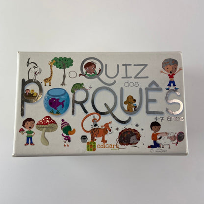 Edicare Editora Quiz dos porquês