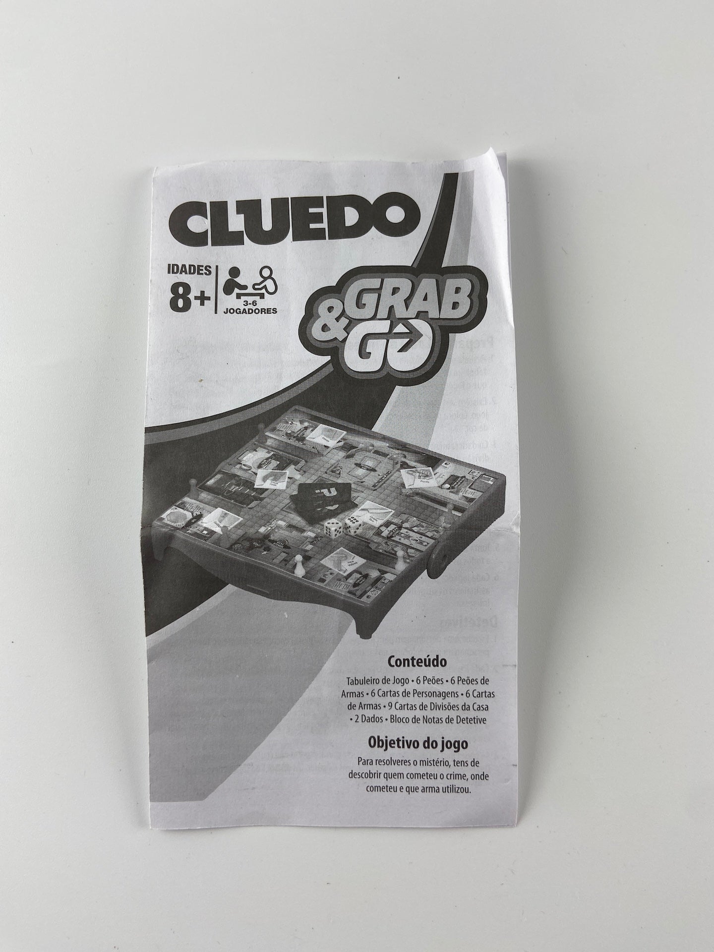 HASBRO Cluedo de viagem