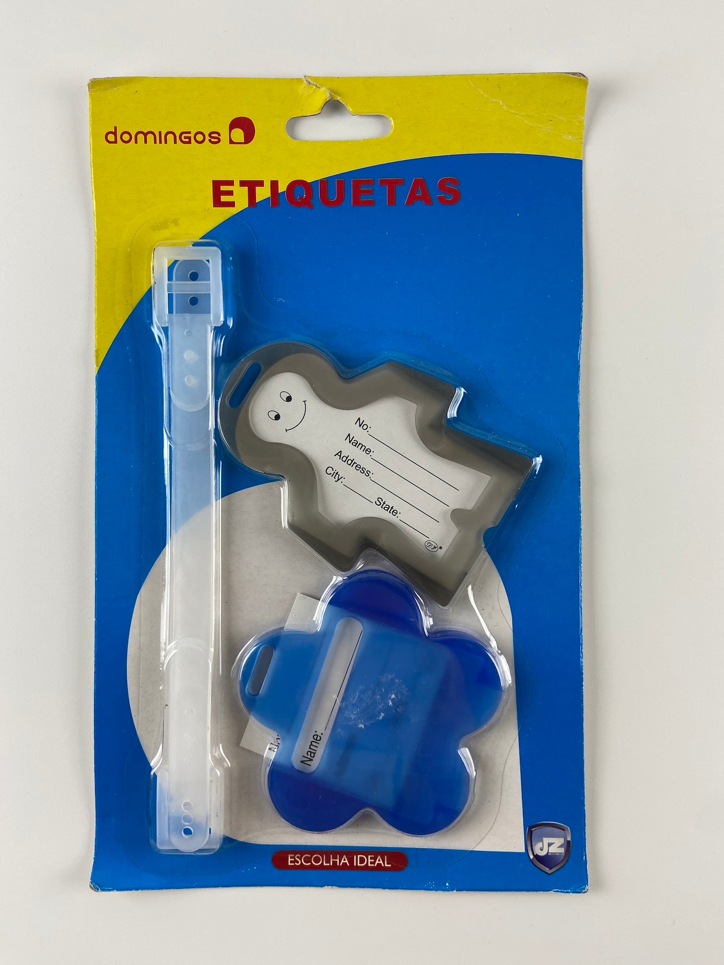 DOMINGOS Etiquetas para mochila