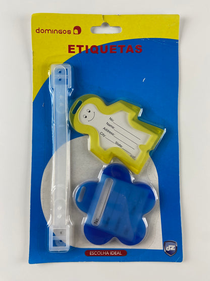 DOMINGOS Etiquetas para mochila