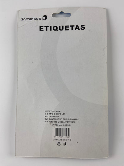 DOMINGOS Etiquetas para mochila