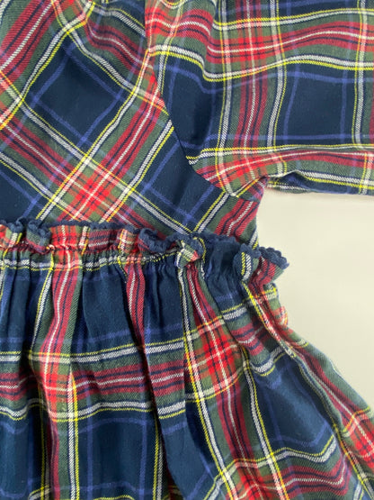 ZIPPY Vestido escocês