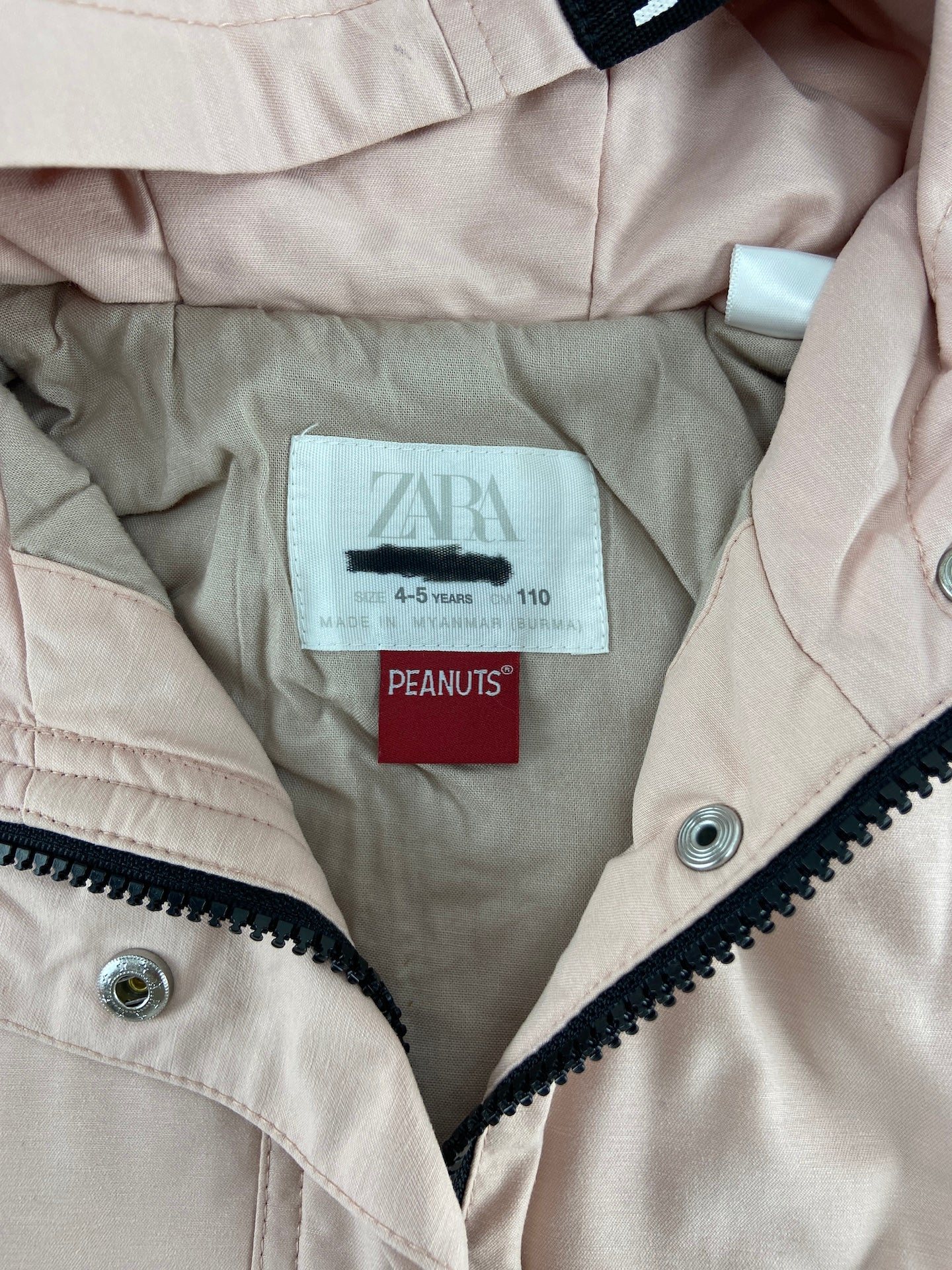 ZARA Parka Peanuts