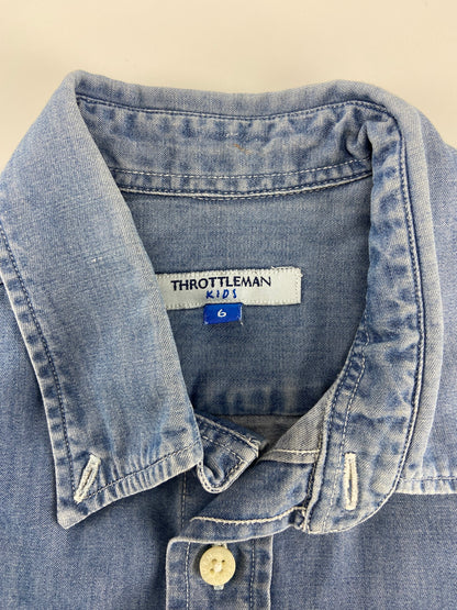 THROTTLEMAN Camisa tipo ganga