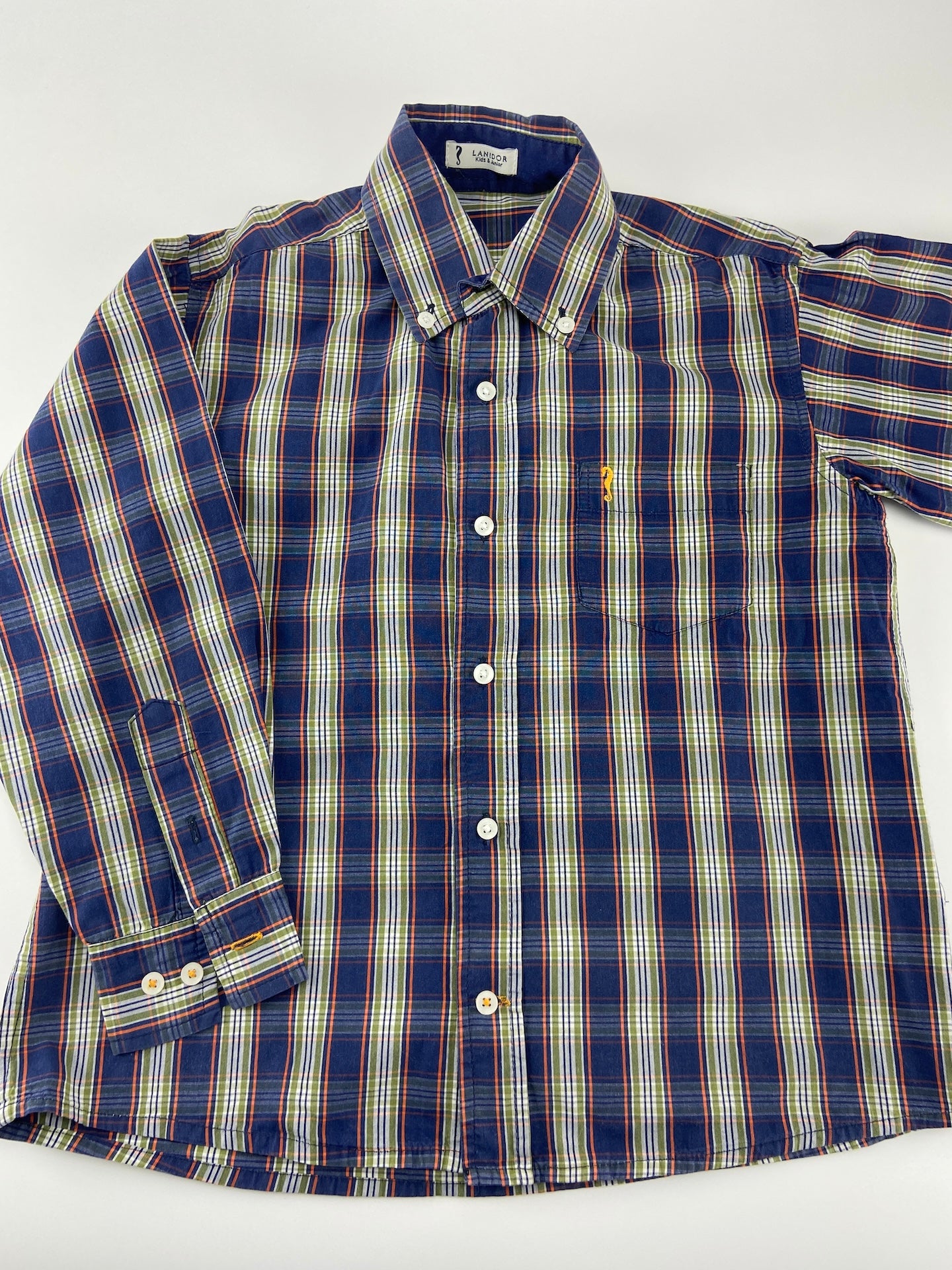 LANIDOR Camisa escocês