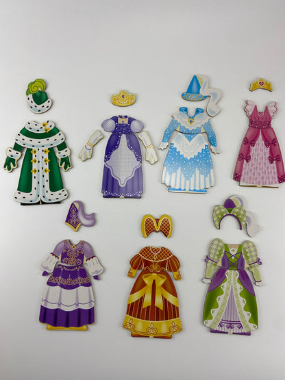 MELISSA & DOUG Princesa com vestidos magnéticos