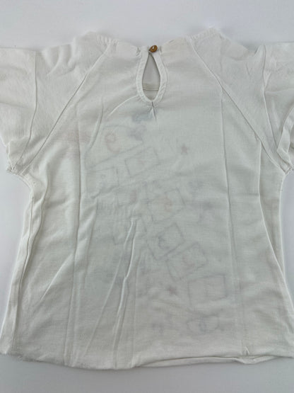 ZARA T-shirt manga de folho