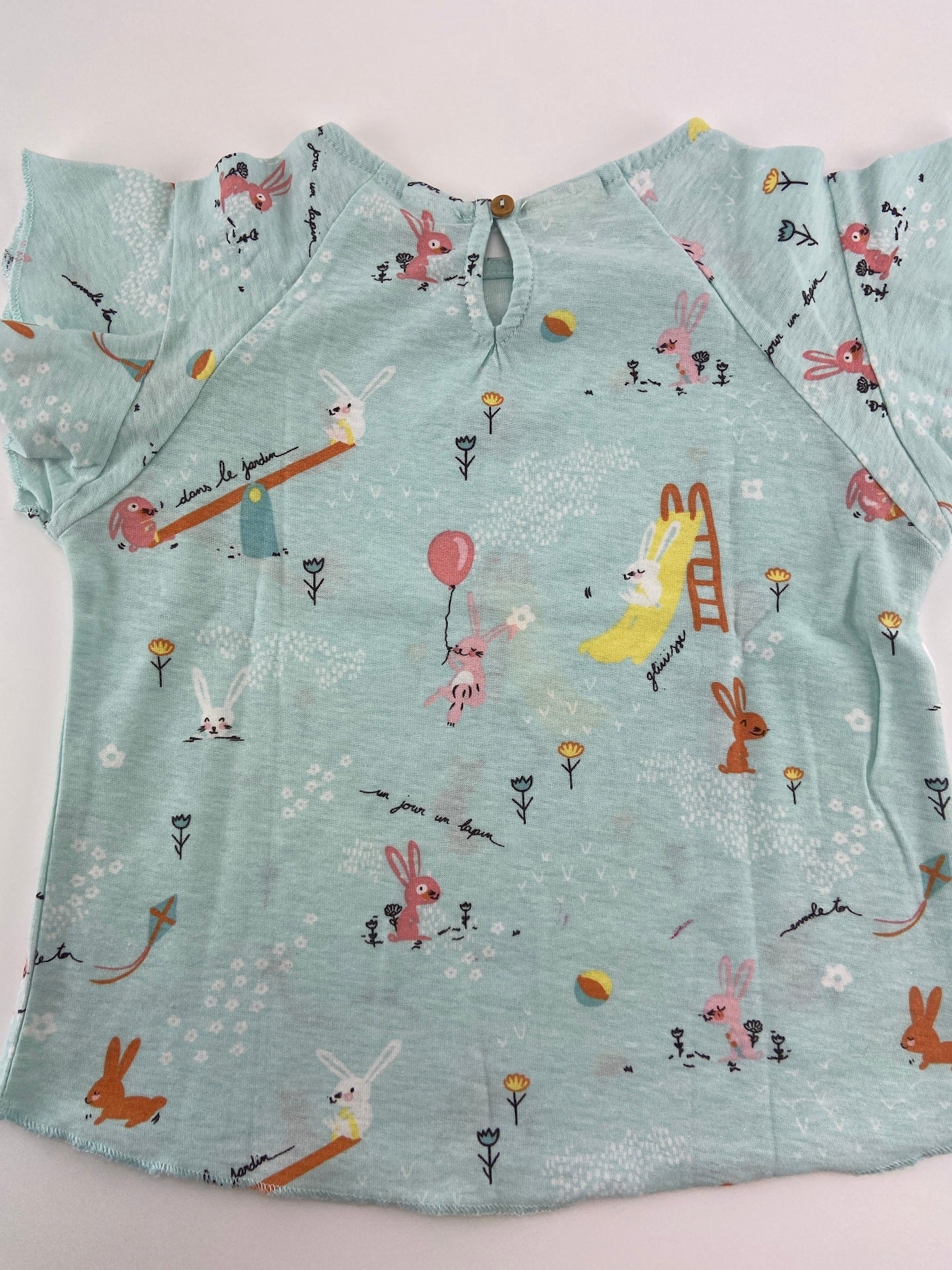 ZARA T-shirt manga de folho