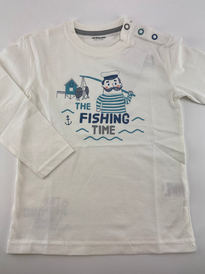 VERTBAUDET Camisola fishing time