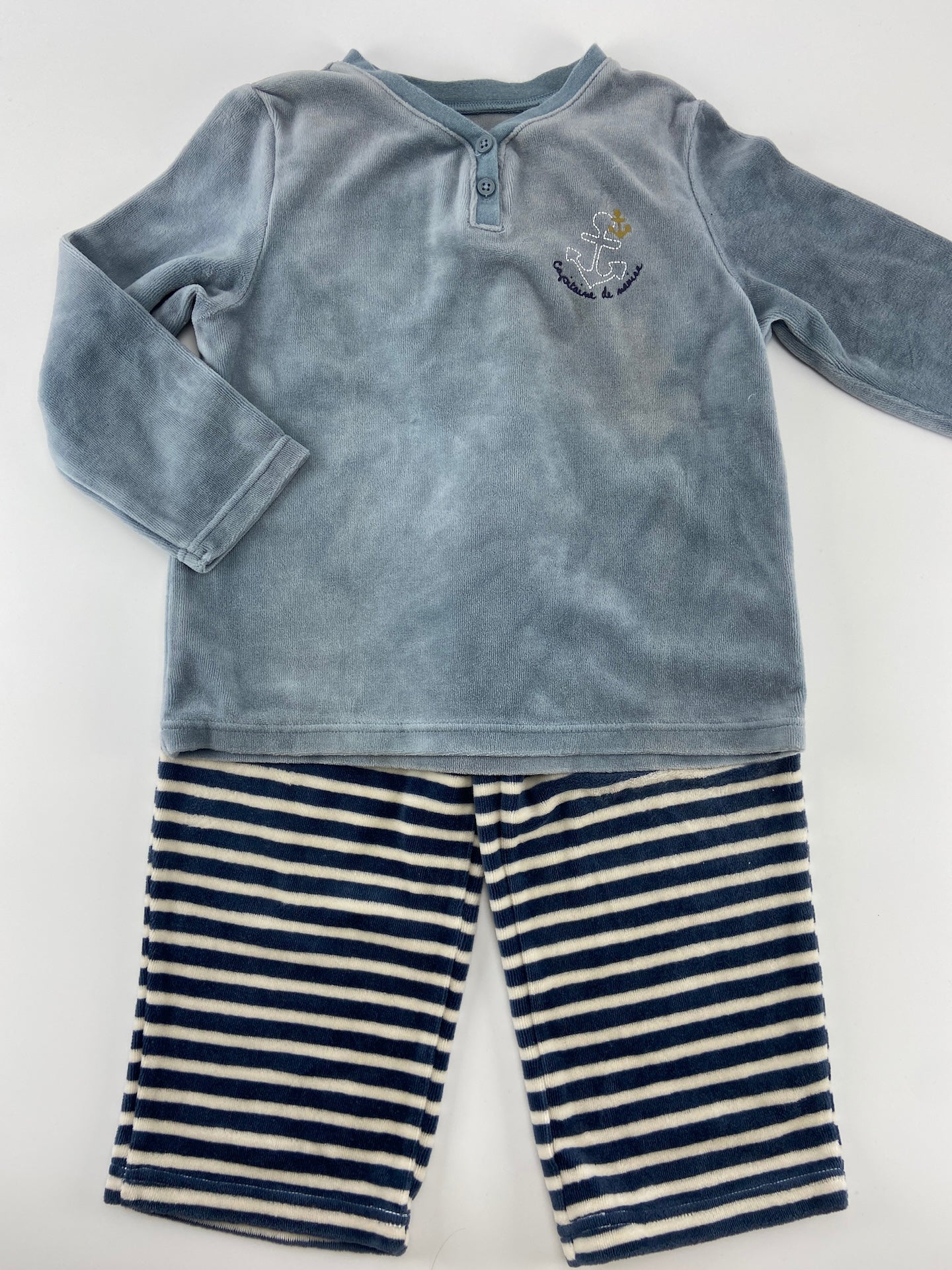 VERTBAUDET Pijama de veludo