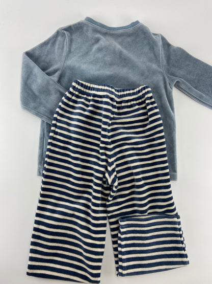 VERTBAUDET Pijama de veludo
