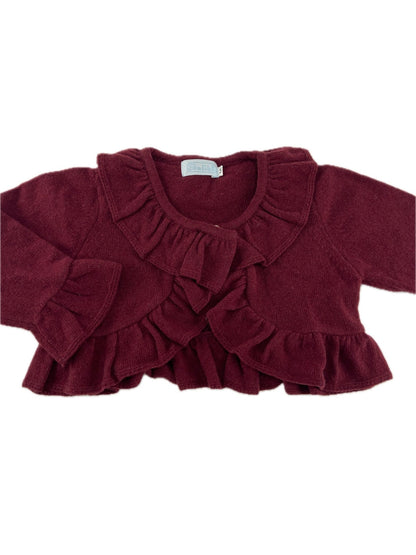 PÓ DE TALCO Bolero com folhos