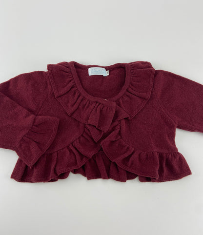 PÓ DE TALCO Bolero com folhos