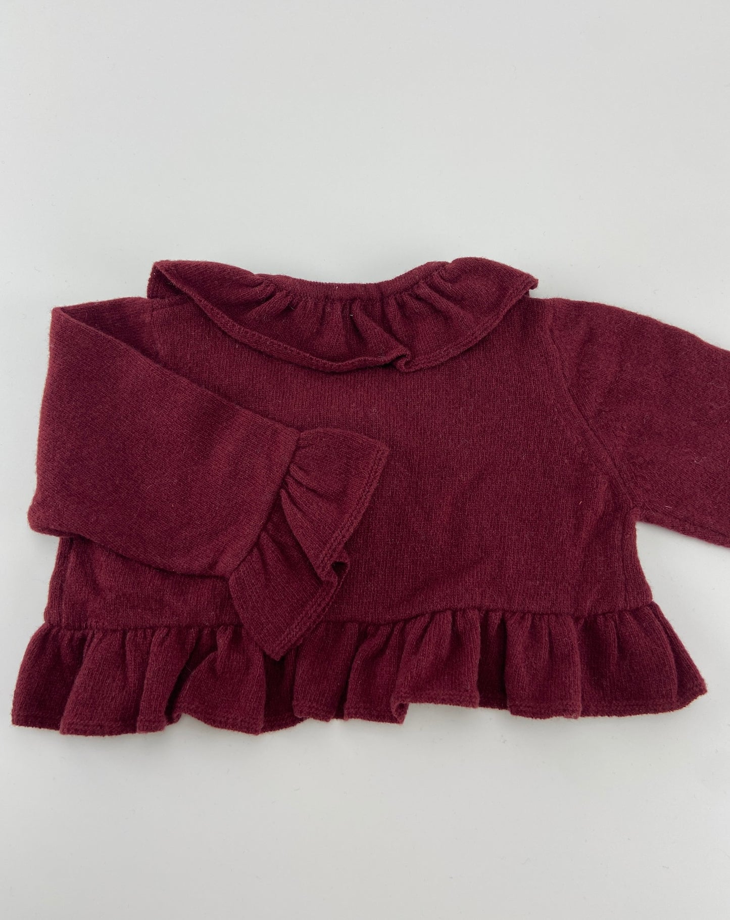 PÓ DE TALCO Bolero com folhos
