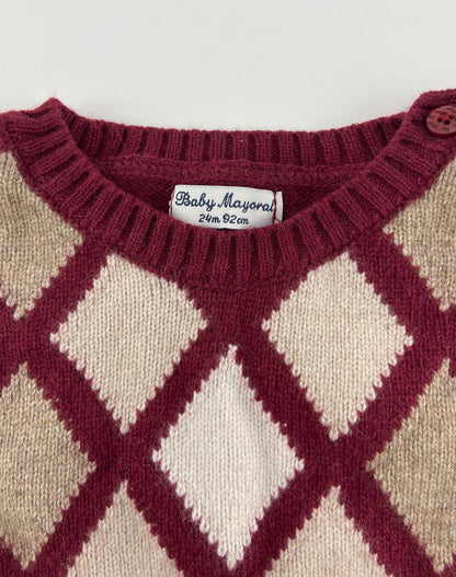 MAYORAL Camisola | pullover losangos