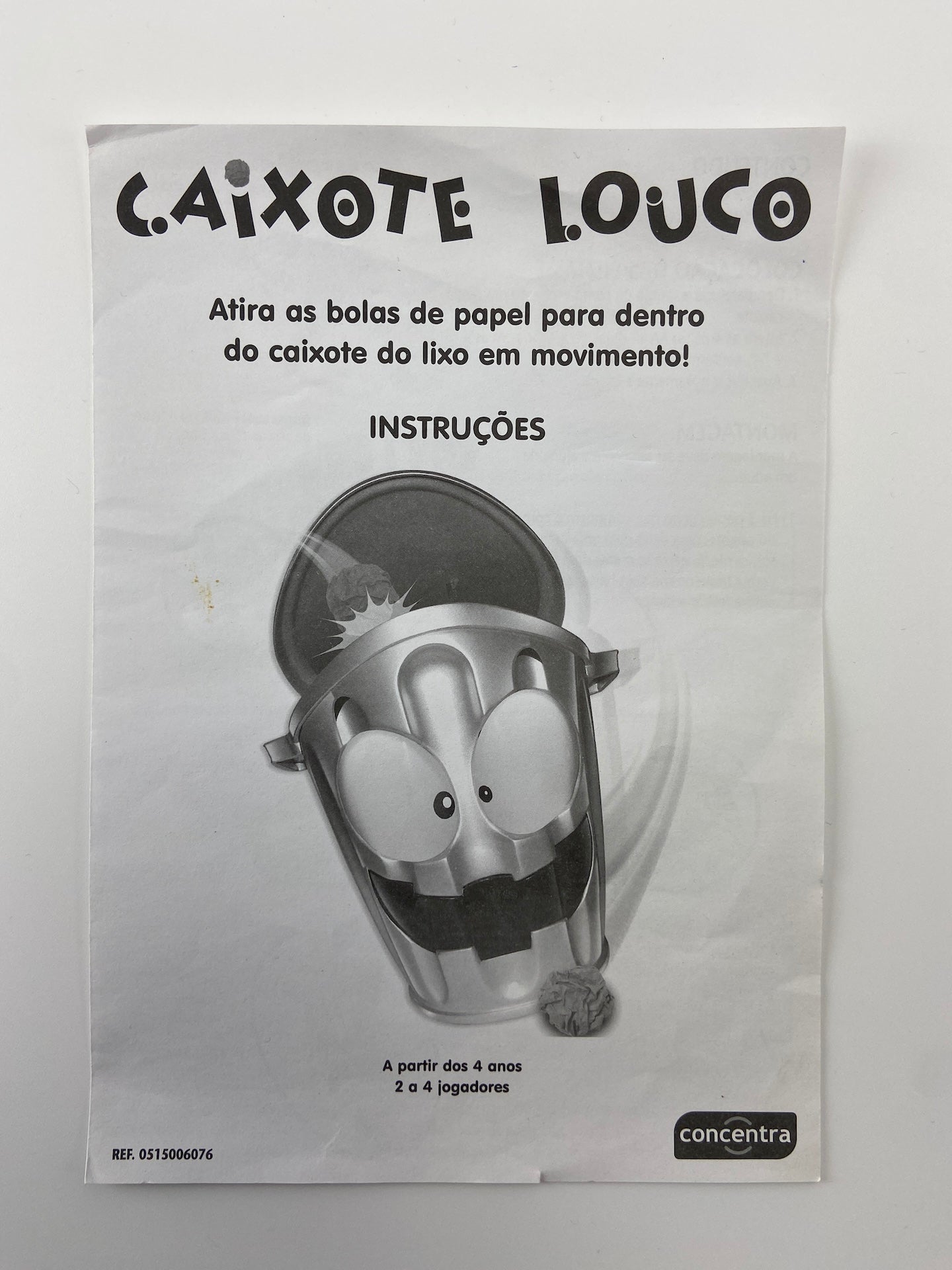 CONCENTRA Caixote Louco