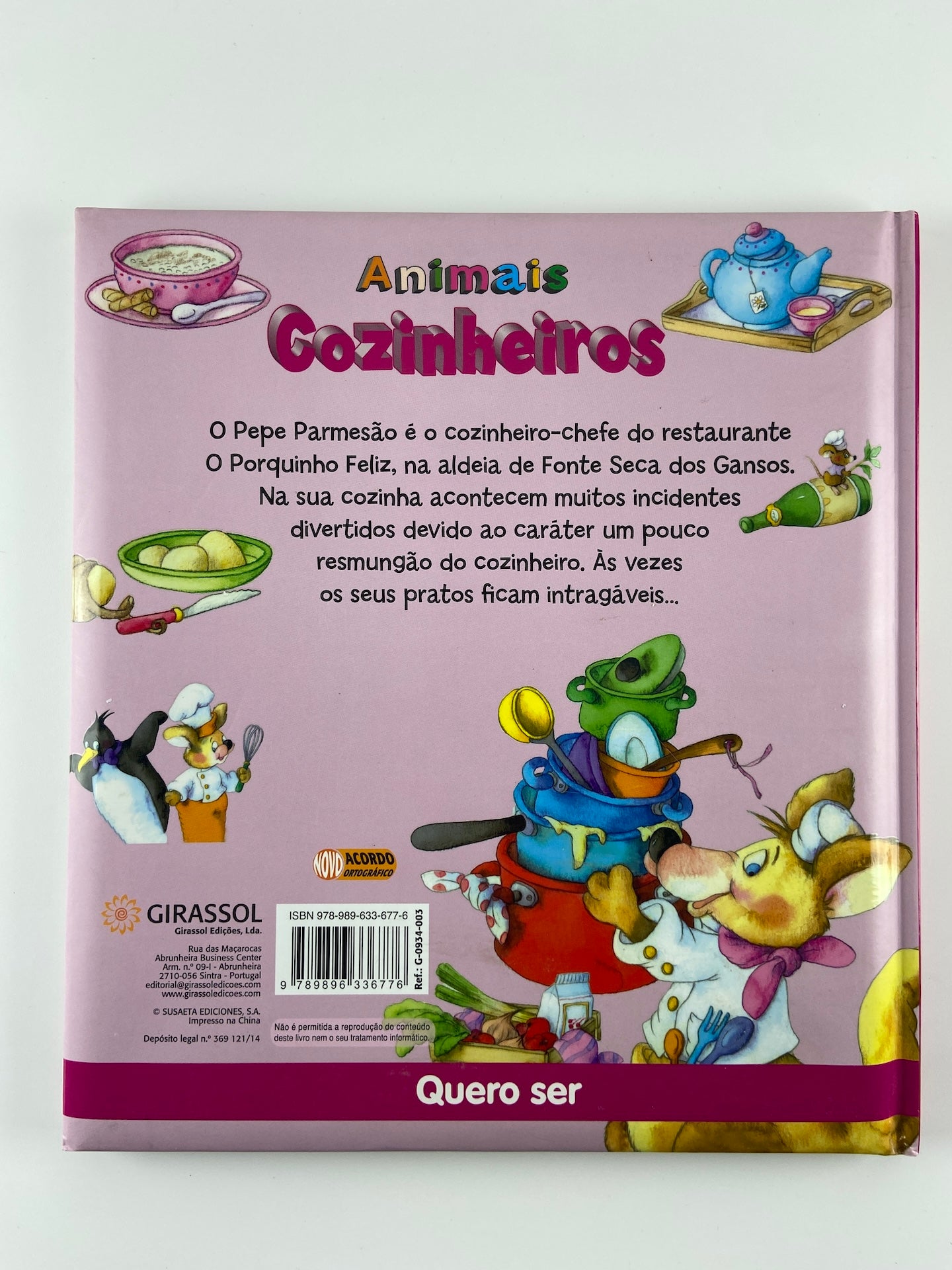Animais Cozinheiros | Lore Marin