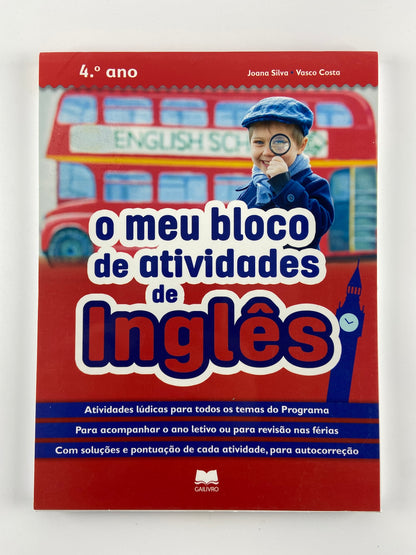 O meu bloco de actividades de inglês | Joa Silva e Vasco Costa