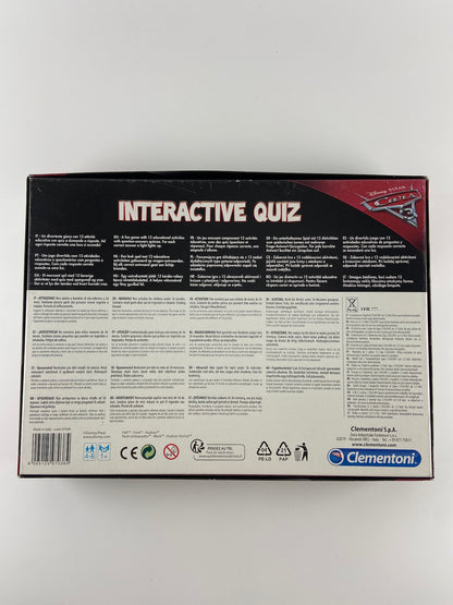 CLEMENTONI Intercative Quiz | DISNEY Cars