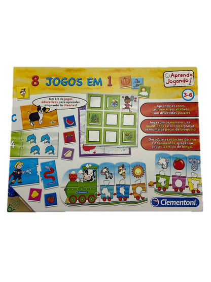 CLEMENTONI 8 jogos em 1