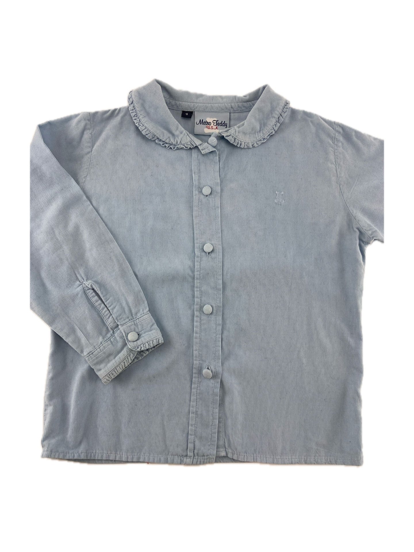 METRO TEDDY U.S.A. Camisa de gola redonda