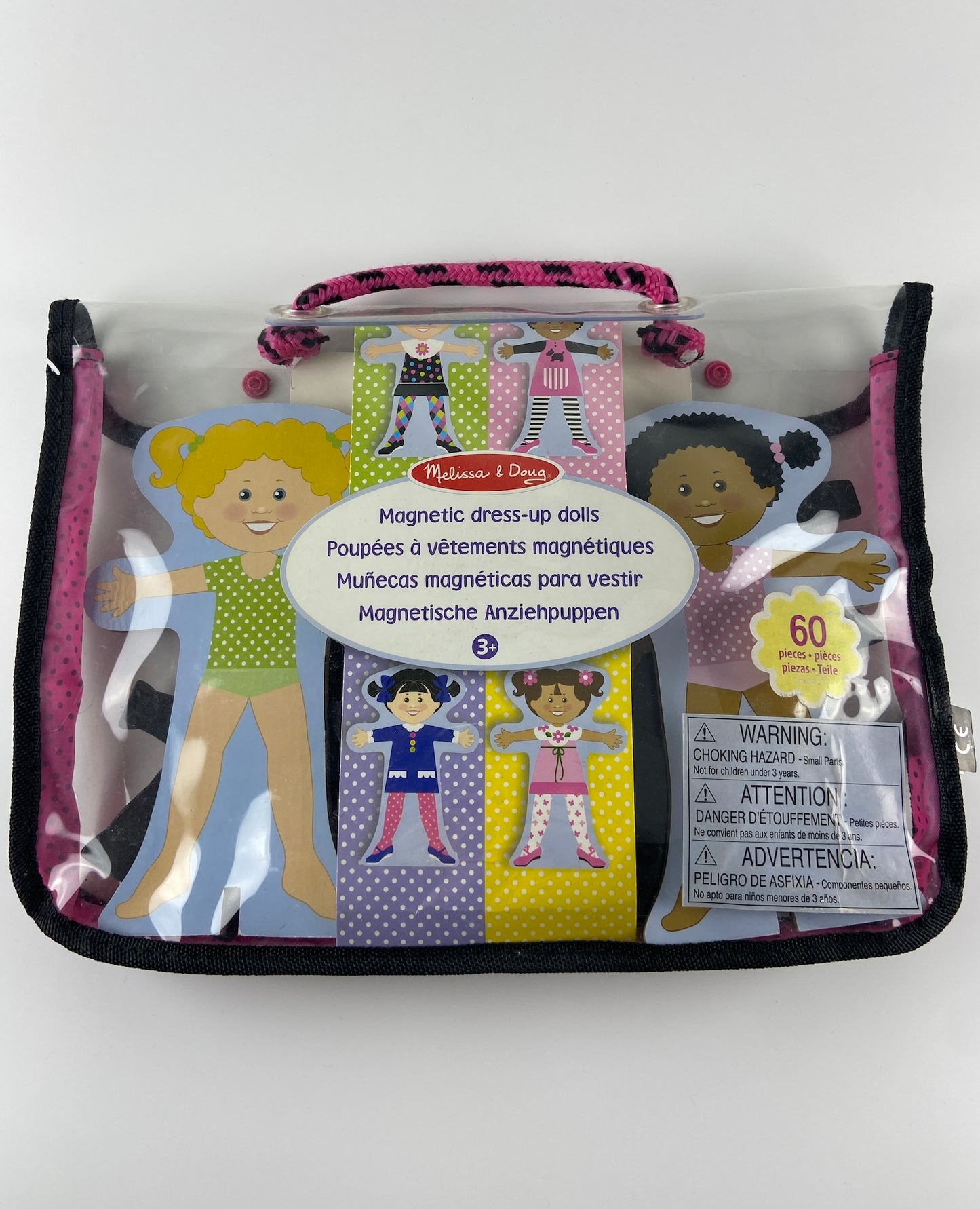 MELISSA & DOUG Set de bonecas com vestidos magnéticos
