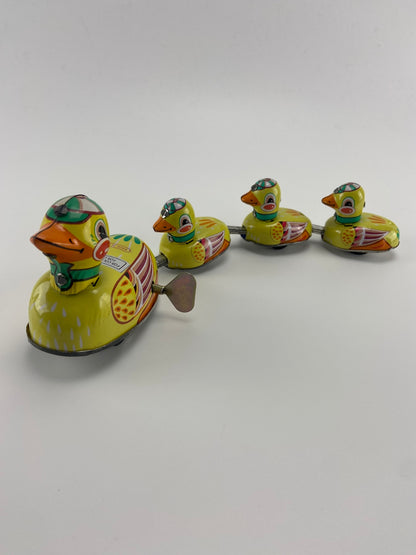 JUYOU Duck Family | Família de patos em folha de metal