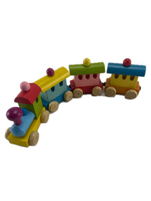TOYS PURE Comboio de madeira