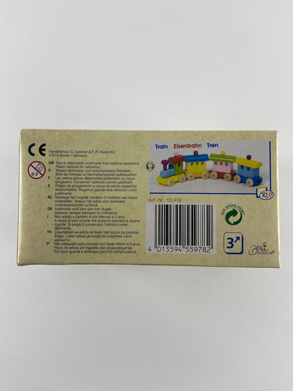 TOYS PURE Comboio de madeira