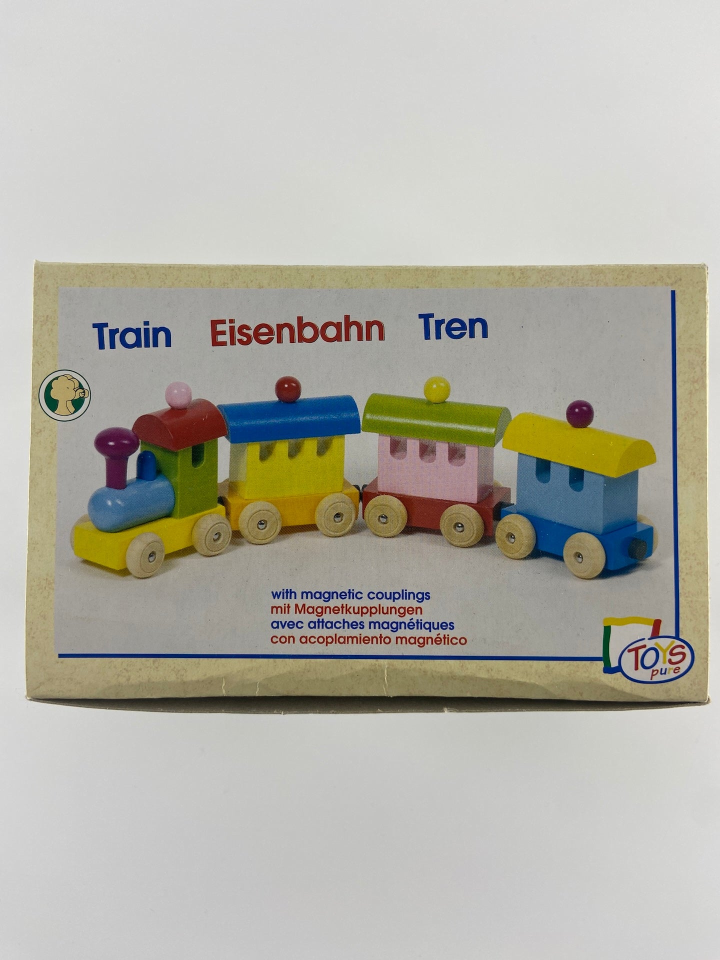 TOYS PURE Comboio de madeira