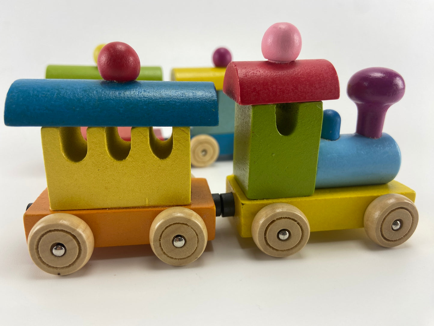 TOYS PURE Comboio de madeira