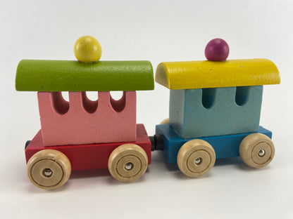 TOYS PURE Comboio de madeira