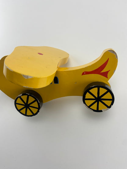 Avião de madeira