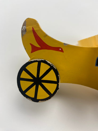 Avião de madeira