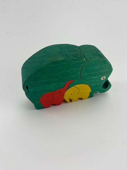 Elefante em madeira