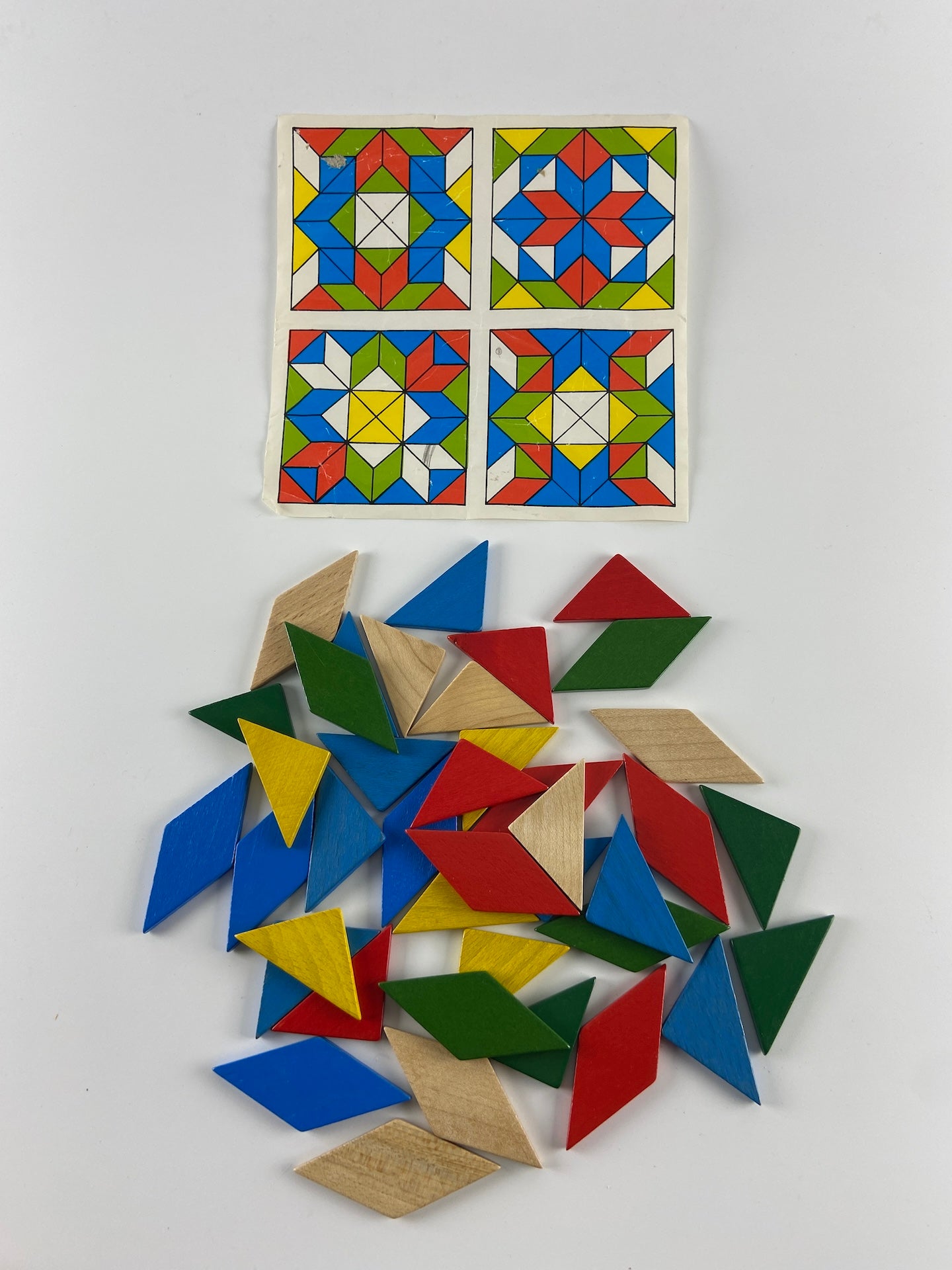 TOFA Puzzle de madeira | Mosaik legespiel