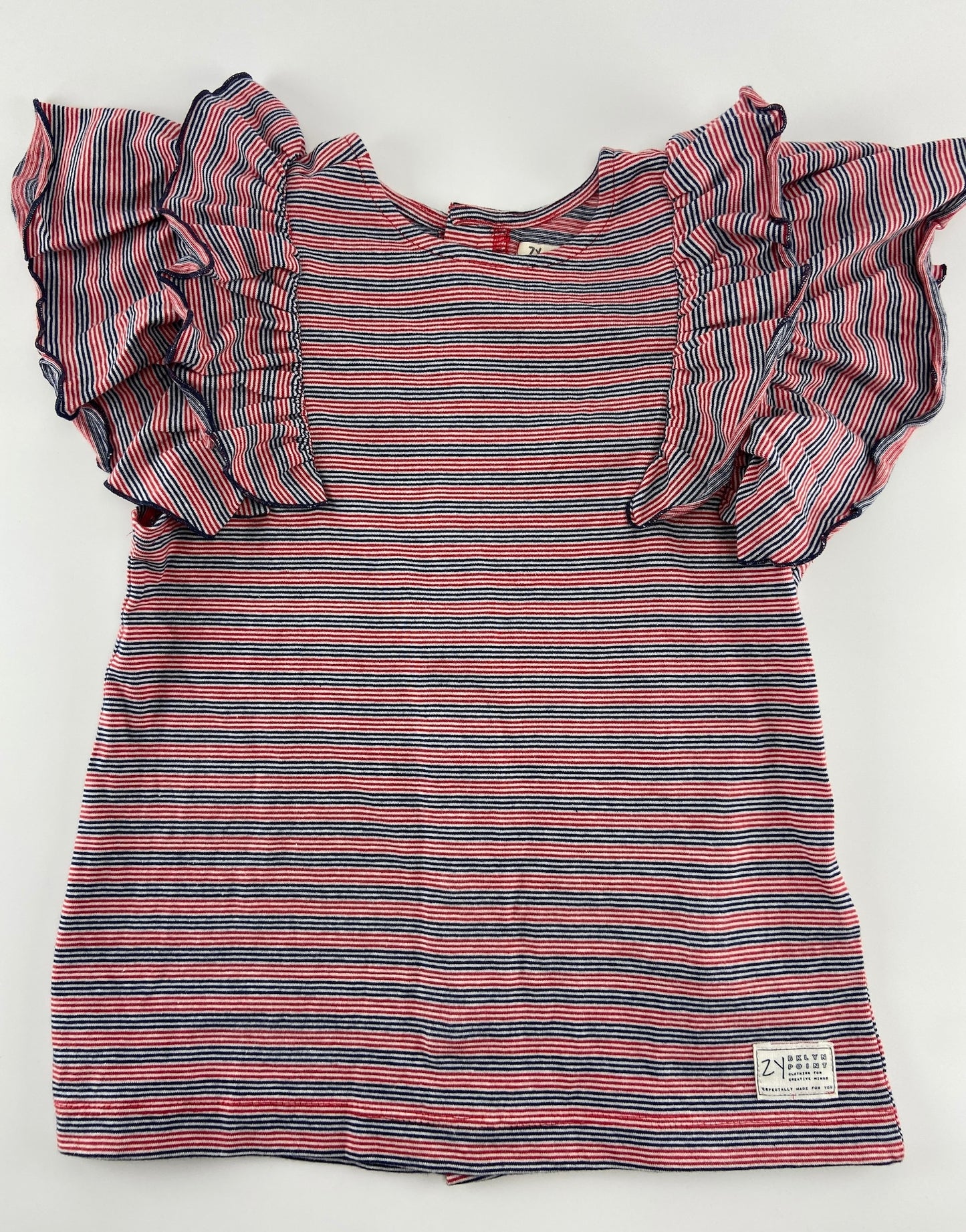 ZIPPY T-shirt com folho na manga