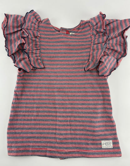ZIPPY T-shirt com folho na manga