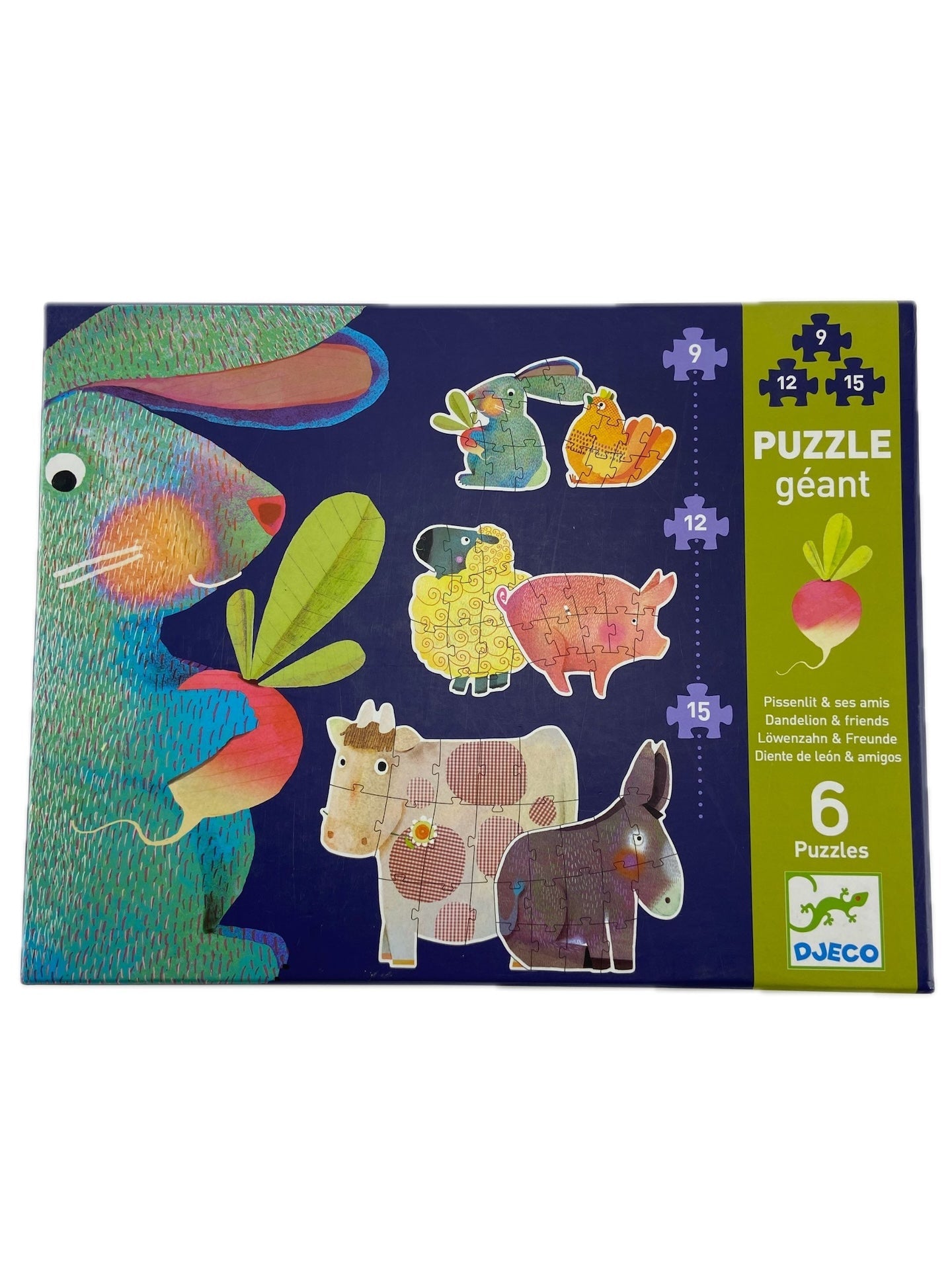 DJECO Puzzle Géant | Animais