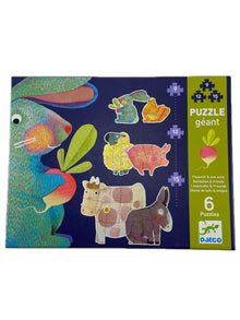 DJECO Puzzle Géant | Animais