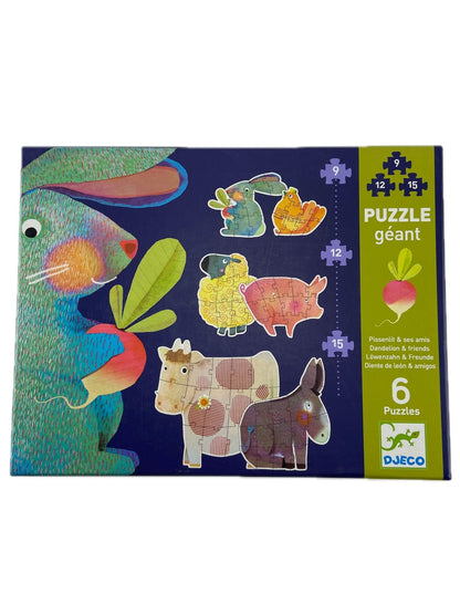 DJECO Puzzle Géant | Animais