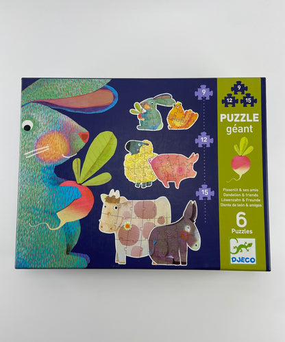 DJECO Puzzle Géant | Animais