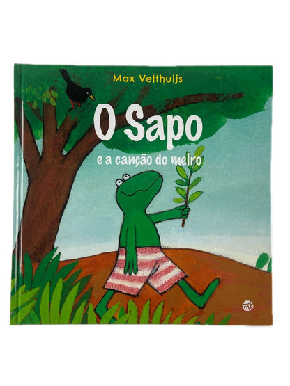O sapo e canção do melro de Max Velthuijs