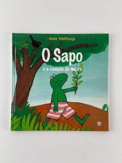 O sapo e canção do melro de Max Velthuijs
