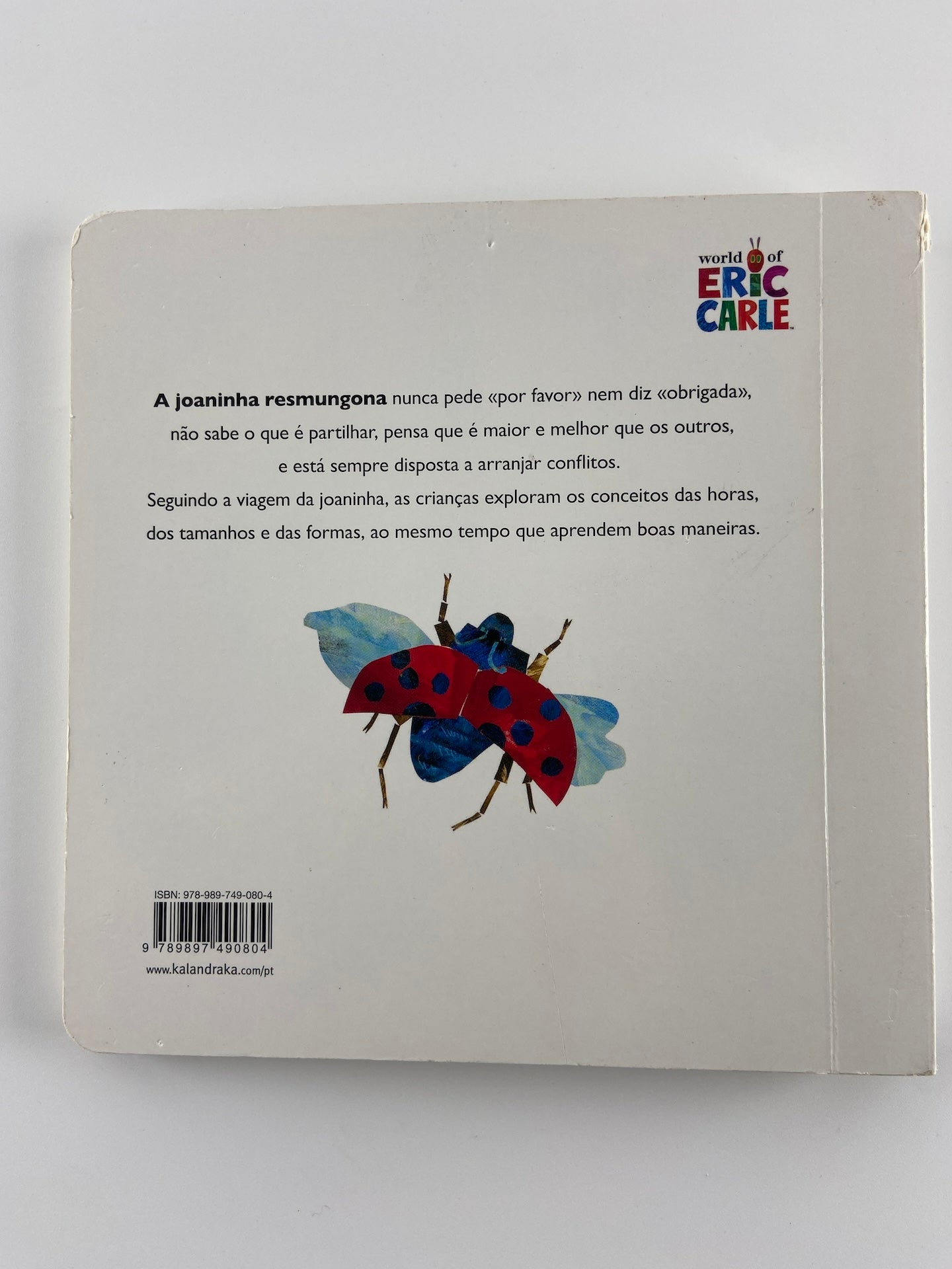 A joaninha resmungona de Eric Carle