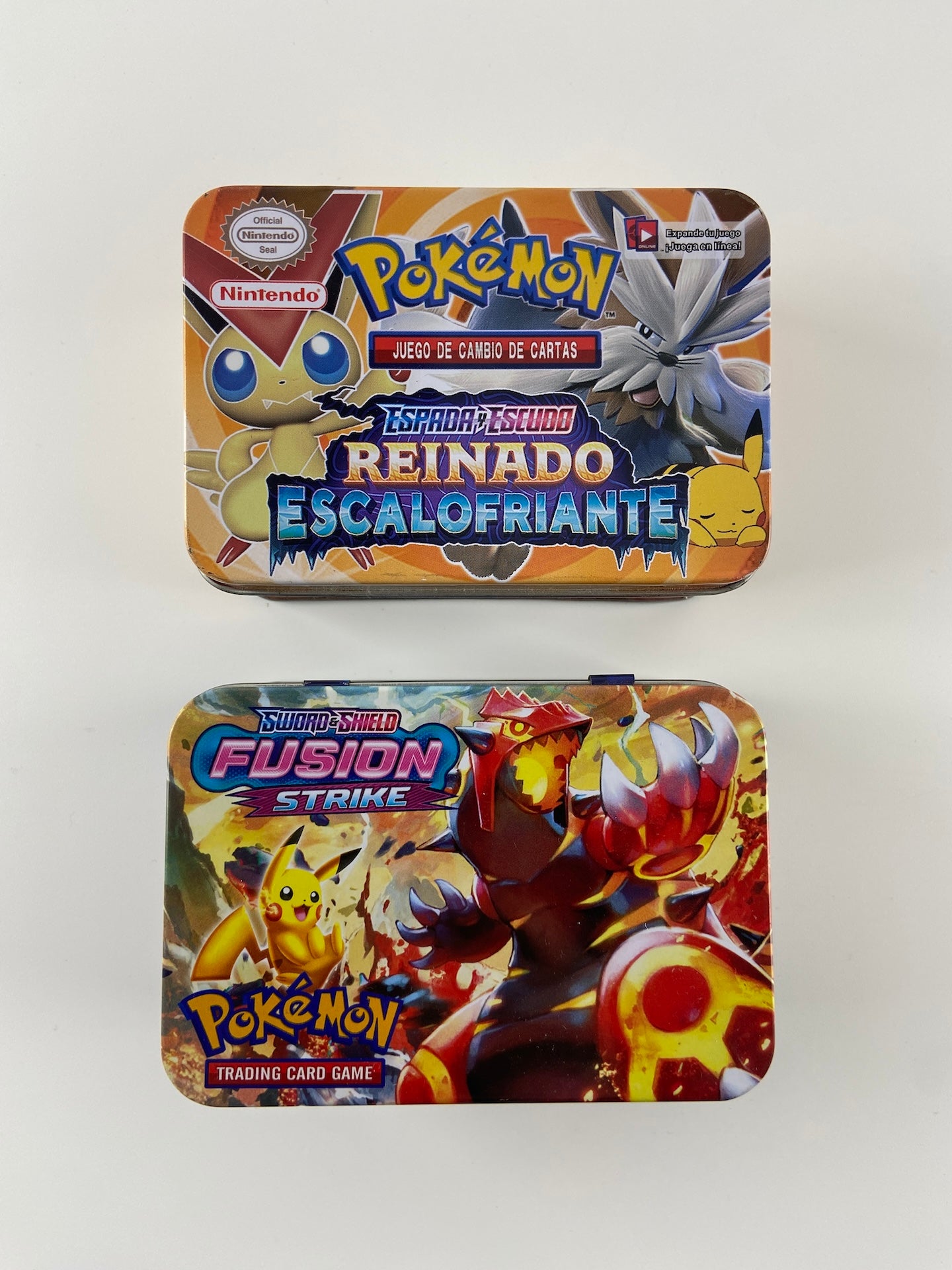 POKÉMON Conjunto de 2 caixas de cartas
