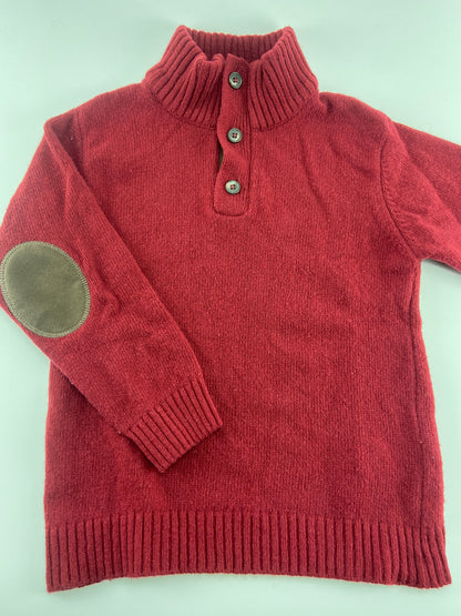 ZIPPY Camisola | Pullover com botões na gola